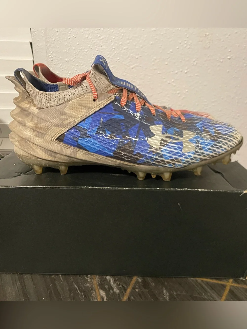 Under Armour United Blur Smoke USA 2.0 Cleats size 9
